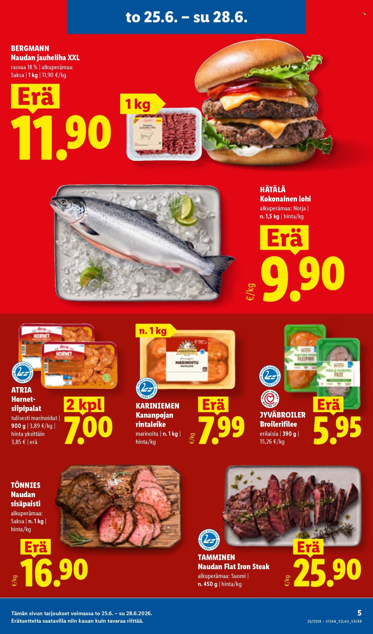 Lidl tarjoukset - 25.06.2026 - 01.07.2026. Sivu 5