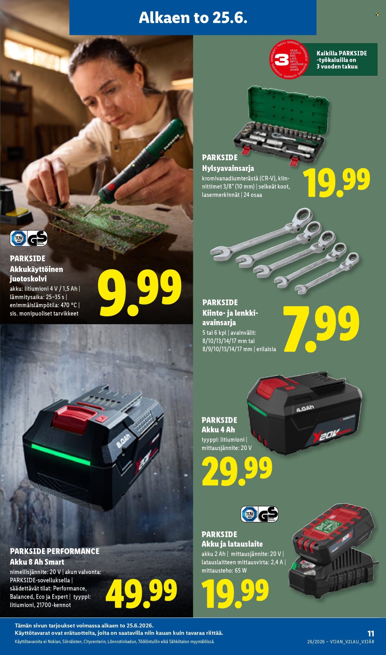 Lidl tarjoukset - 25.06.2026 - 01.07.2026. Sivu 17