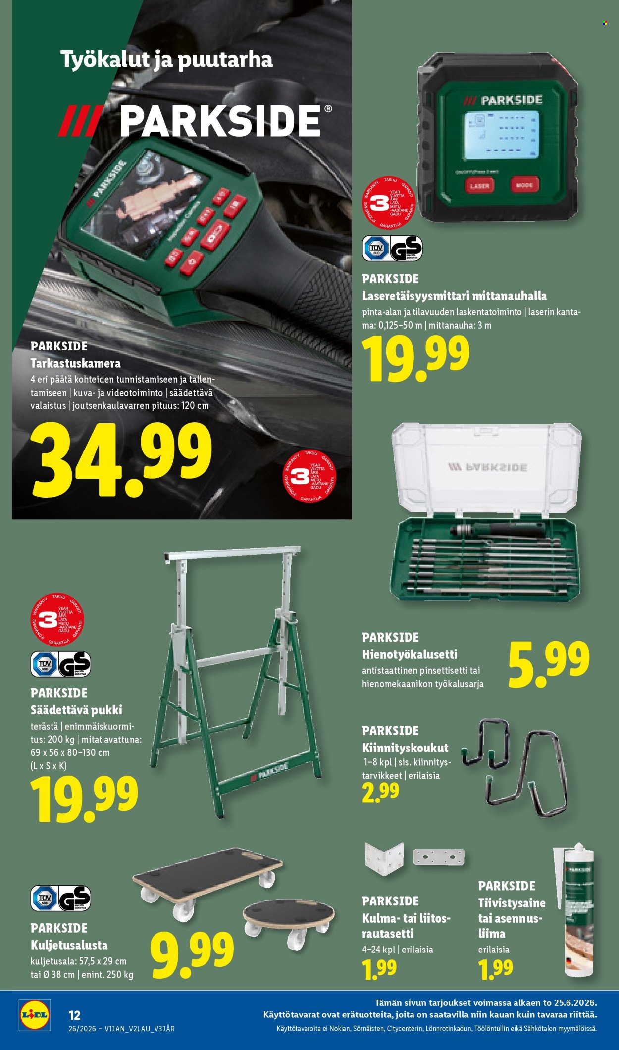 Lidl tarjoukset - 25.06.2026 - 01.07.2026. Sivu 18