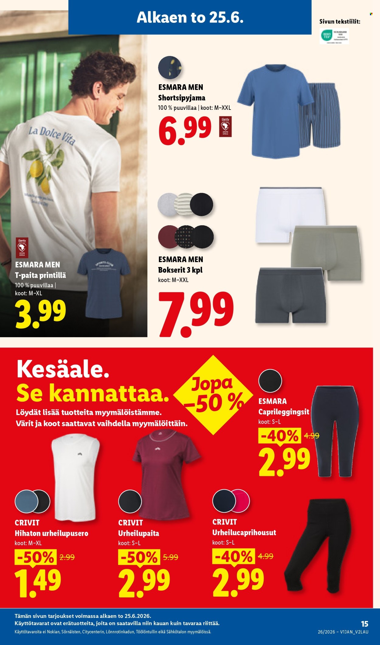 Lidl tarjoukset - 25.06.2026 - 01.07.2026. Sivu 21