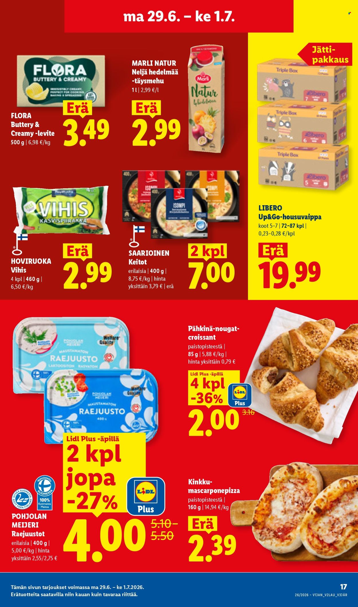 Lidl tarjoukset - 25.06.2026 - 01.07.2026. Sivu 25