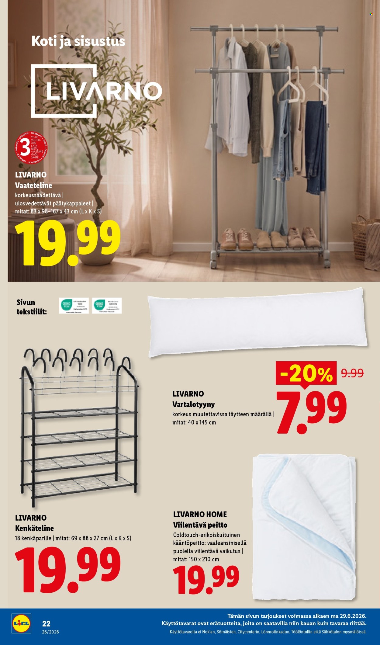 Lidl tarjoukset - 25.06.2026 - 01.07.2026. Sivu 30