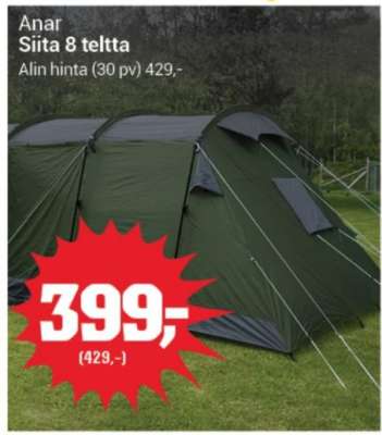 Anar Siita 8 teltta