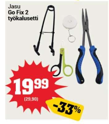 Jasu Go Fix 2 työkalusetti