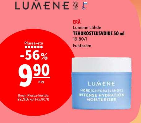 Lumene Lähde TEHOKOSTEUSVOIDE 50 ml