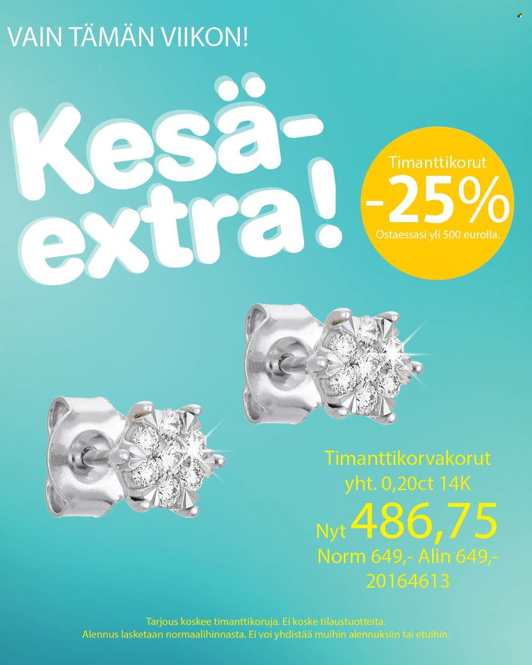Kultajousi tarjoukset. Sivu 3