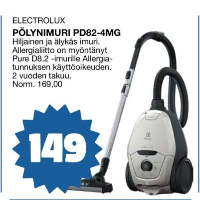ELECTROLUX PÖLYNIMURI PD82-4MG