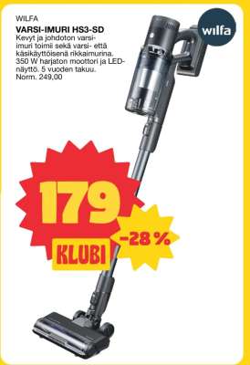 WILFA VARSI-IMURI HS3-SD