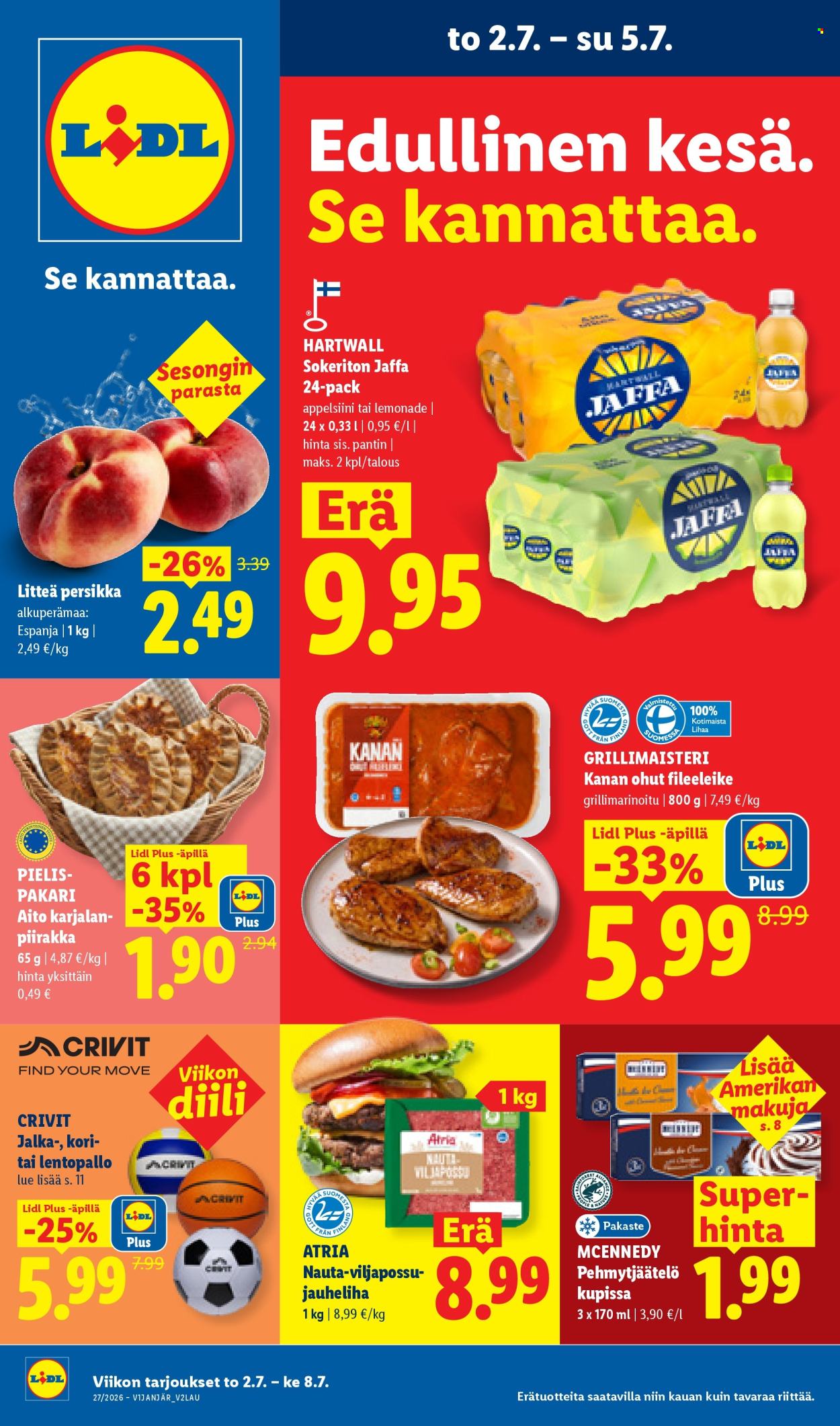 Lidl tarjoukset - 02.07.2026 - 08.07.2026. Sivu 1