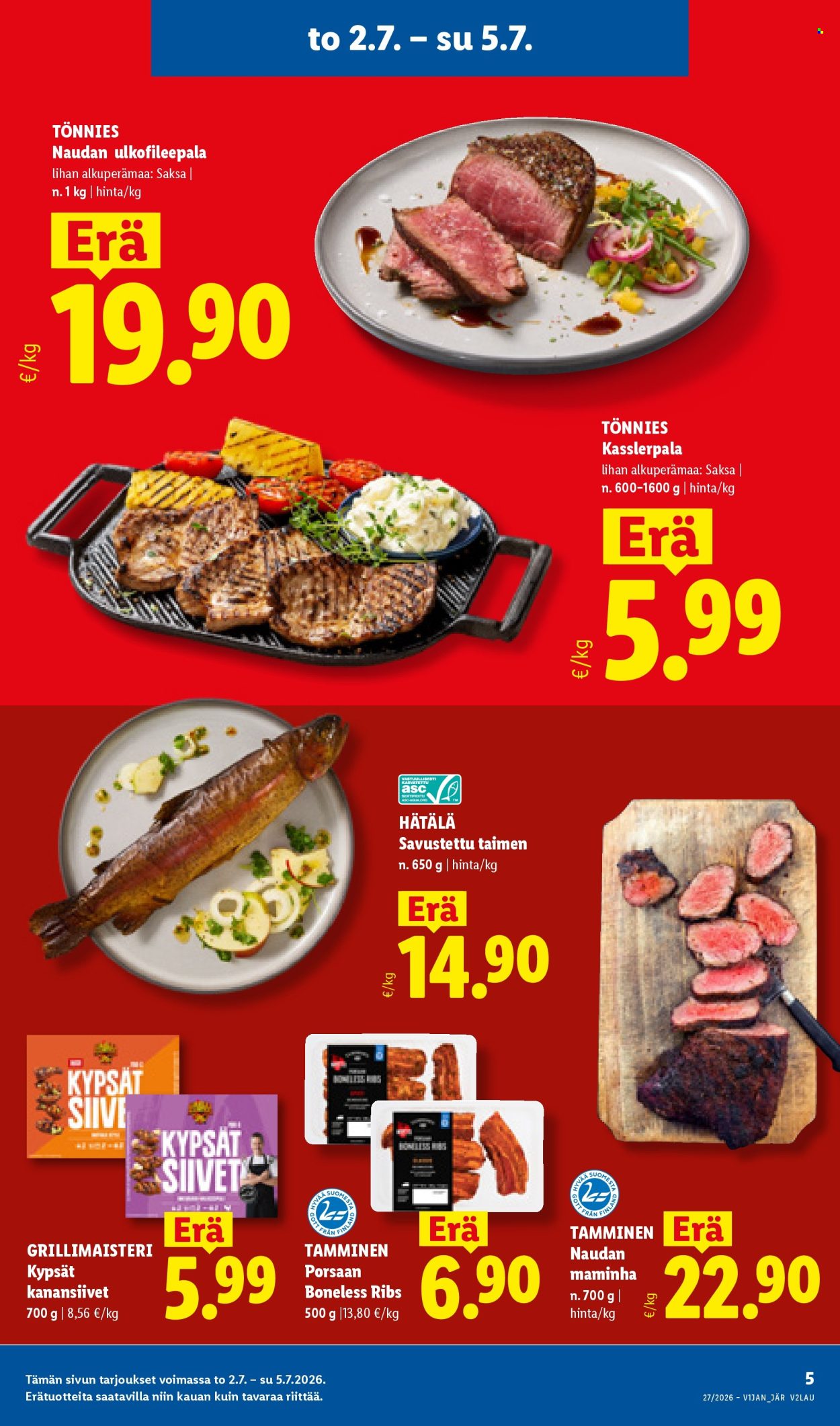 Lidl tarjoukset - 02.07.2026 - 08.07.2026. Sivu 5