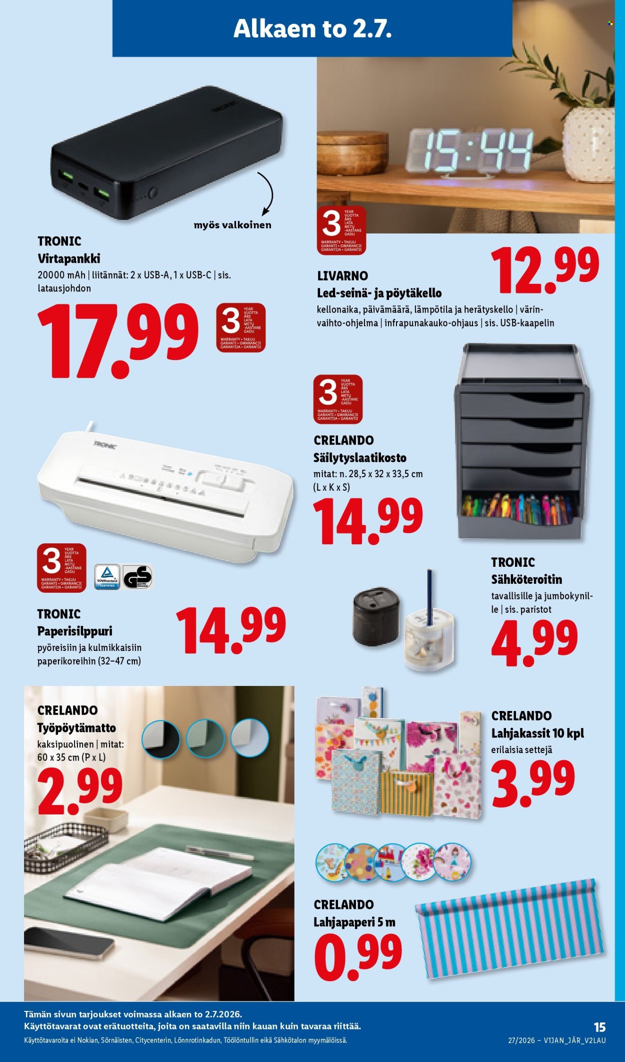 Lidl tarjoukset - 02.07.2026 - 08.07.2026. Sivu 21