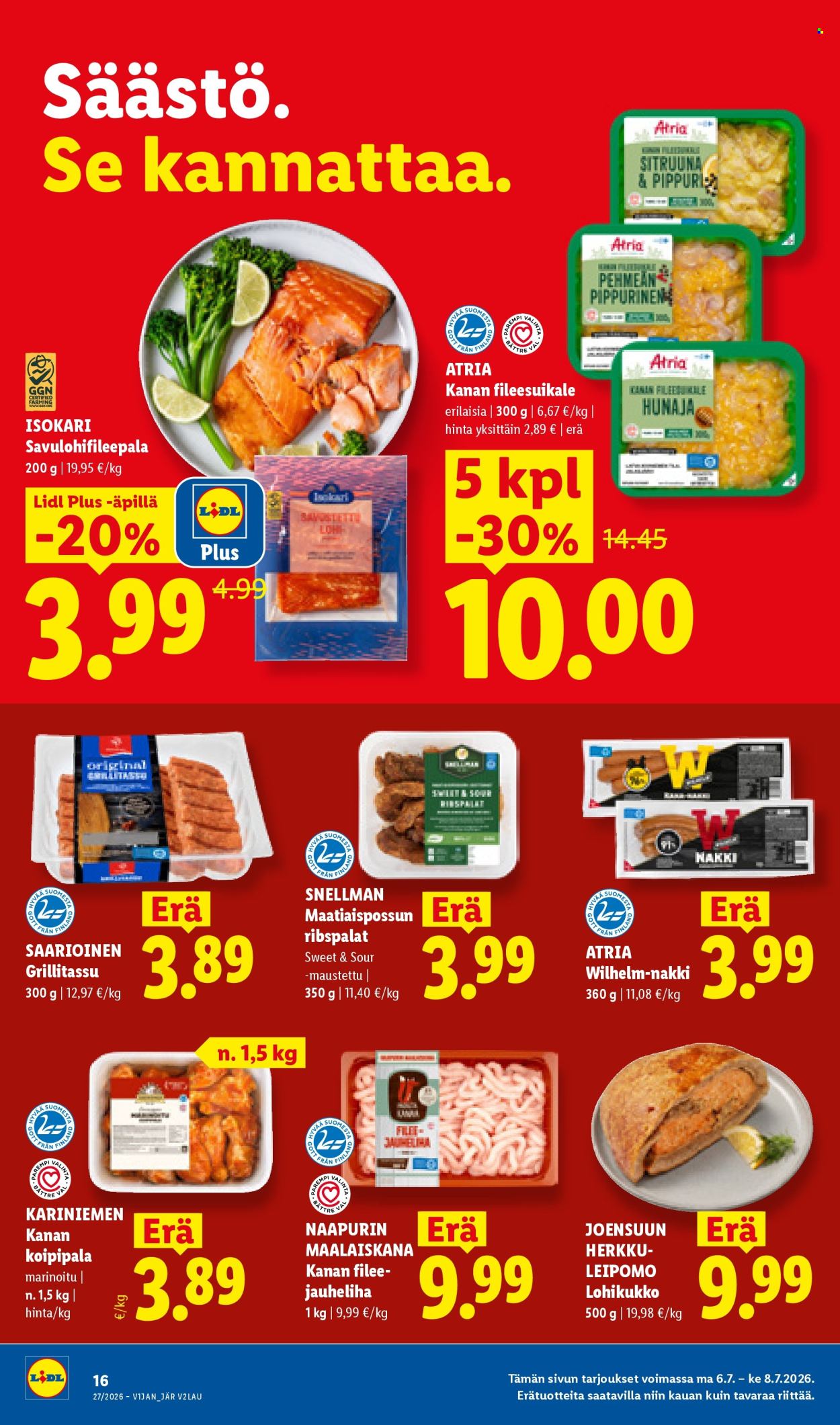 Lidl tarjoukset - 02.07.2026 - 08.07.2026. Sivu 25
