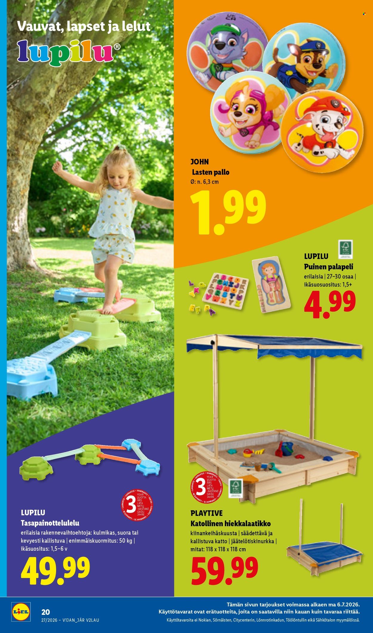 Lidl tarjoukset - 02.07.2026 - 08.07.2026. Sivu 29