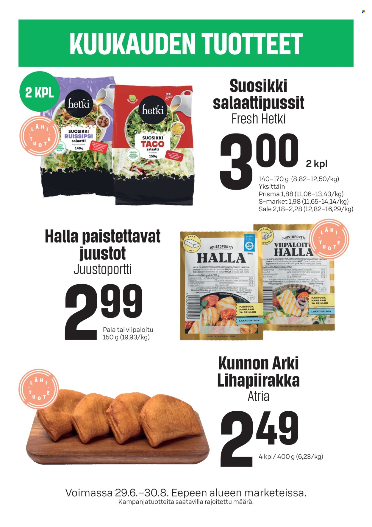Prisma tarjoukset - 29.06.2026 - 30.08.2026. Sivu 1