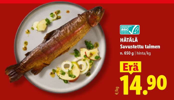HÄTÄLÄ Savustettu taimen