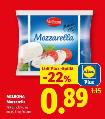 MILBONA Mozzarella