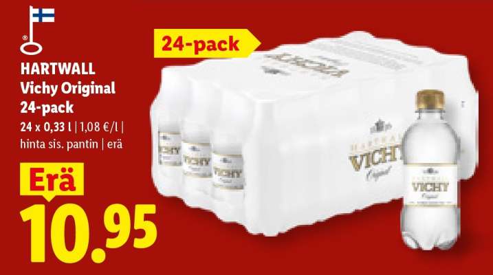 HARTWALL Vichy Original 24-pack