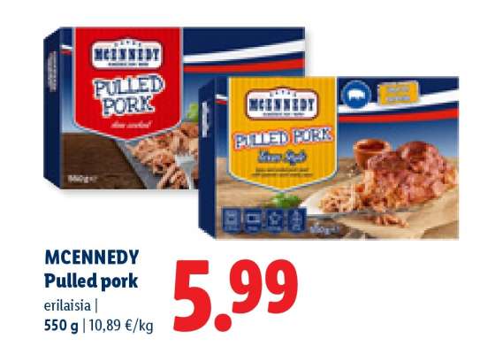 MCENNEDY Pulled Pork