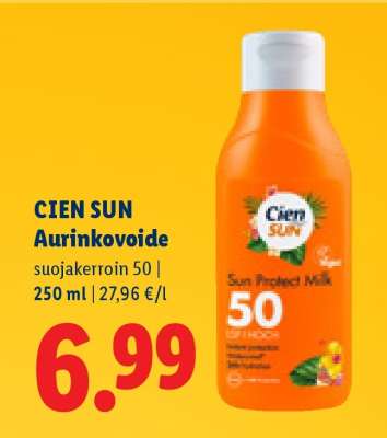 CIEN SUN Aurinkovoide