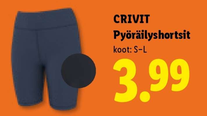CRIVIT Pyöräilyshortsit