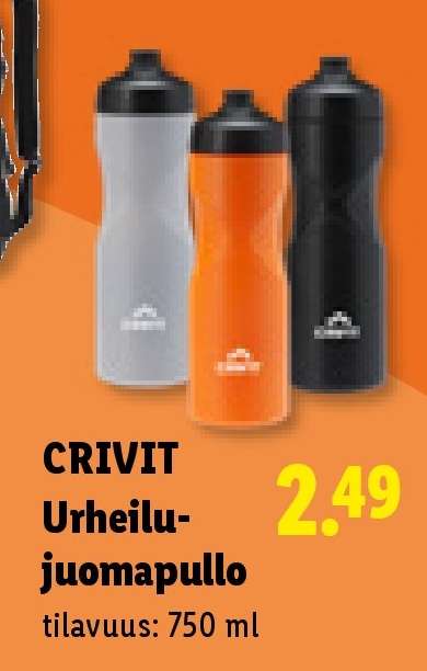 CRIVIT Urheilu-juomapullo