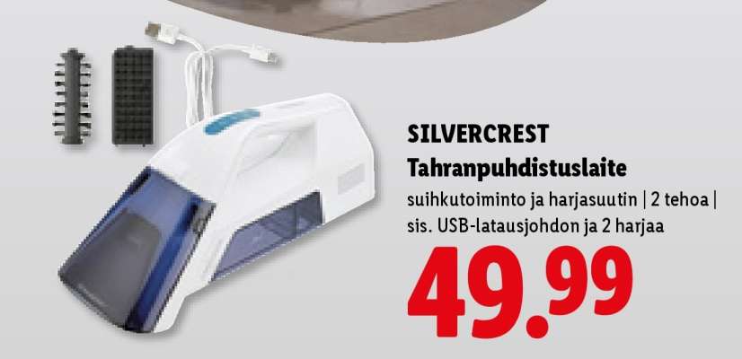 SILVERCREST Tahranpuhdistuslaite