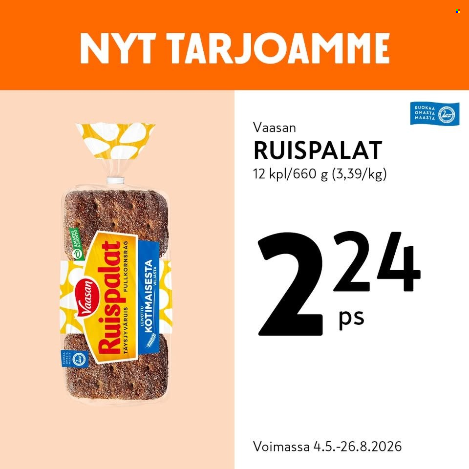 K-market tarjoukset - 04.05.2026 - 26.08.2026. Sivu 5