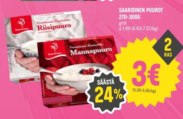 Saarioinen PUUROT