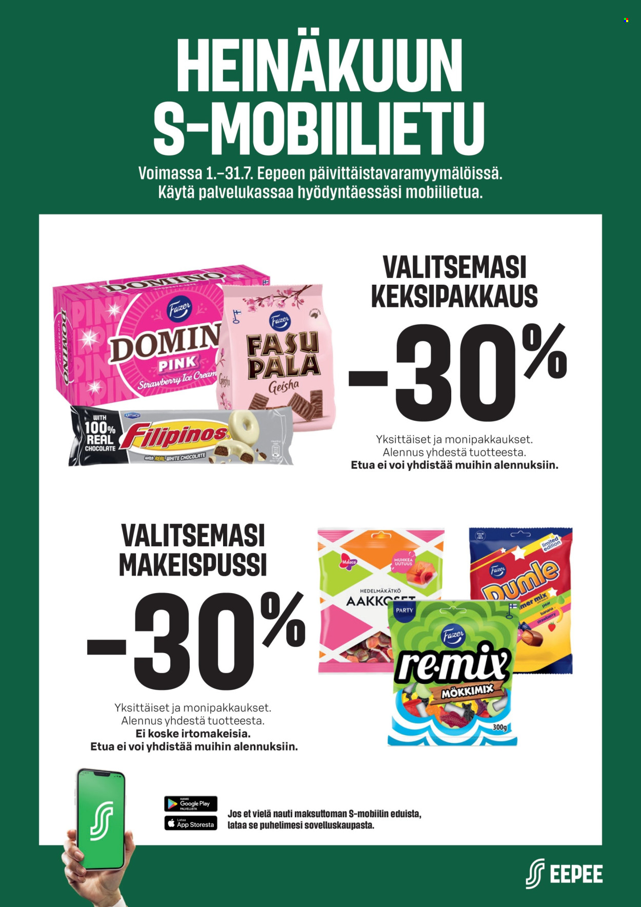 S-market tarjoukset - 01.07.2026 - 31.07.2026. Sivu 1