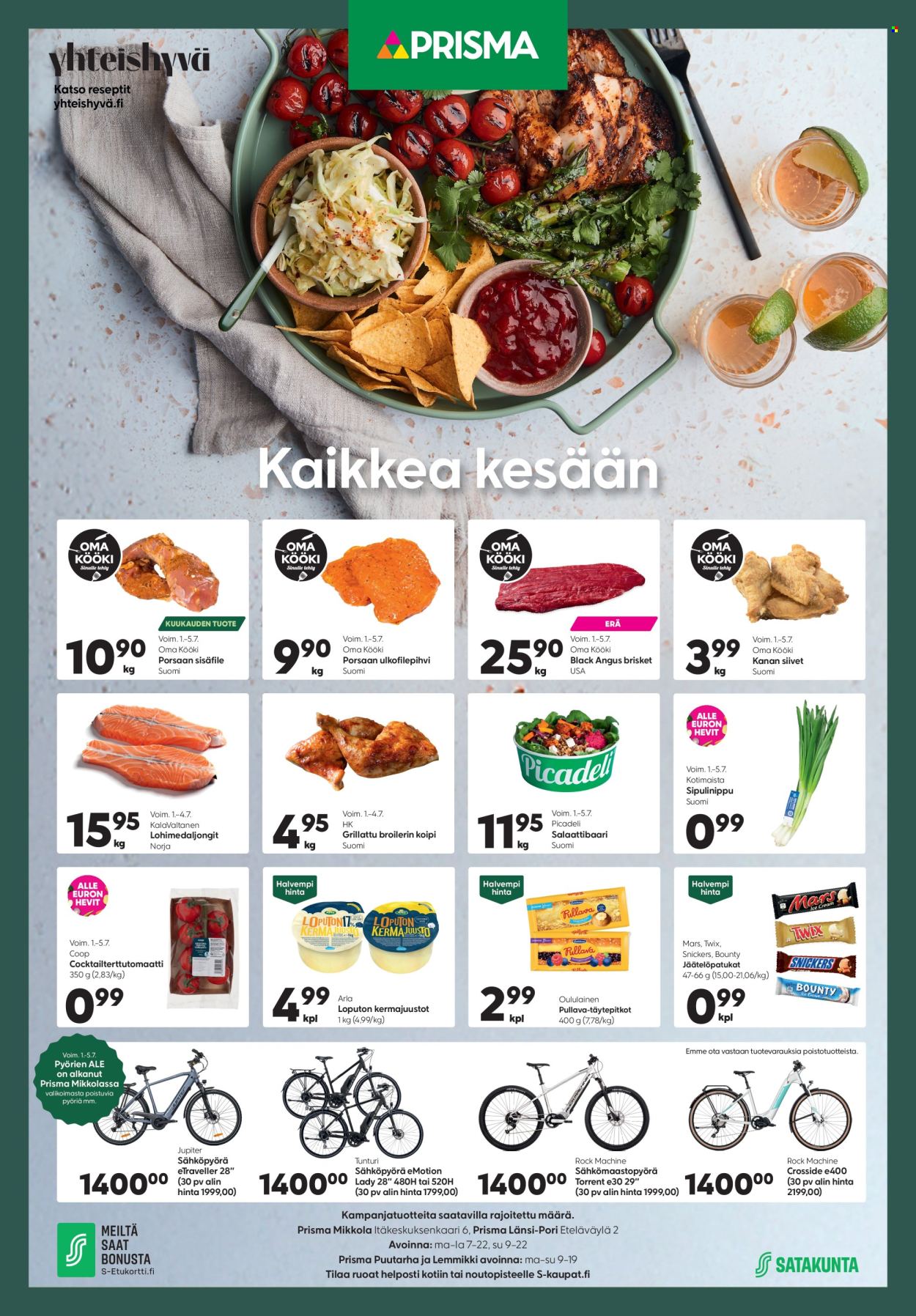 Prisma tarjoukset - 01.07.2026 - 05.07.2026. Sivu 1