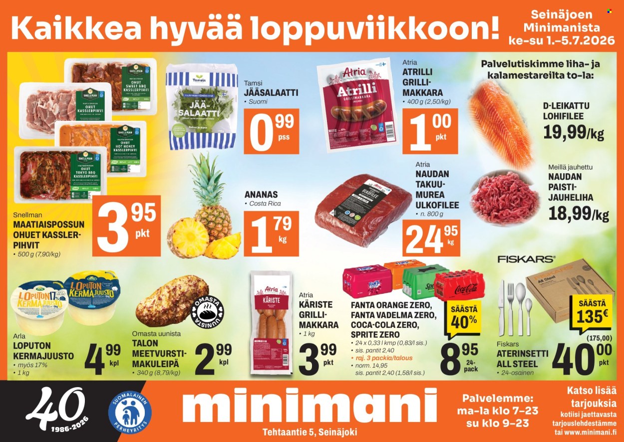 Minimani tarjoukset - 01.07.2026 - 05.07.2026. Sivu 1