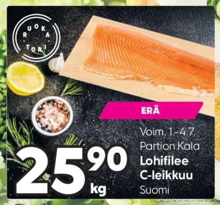 Lohifilee C-leikkuu