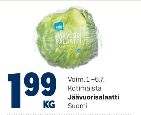 Jäävuorisalaatti