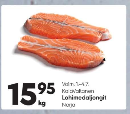 Lohimedaljongit