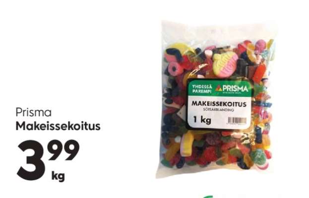 Prisma Makeissekoitus