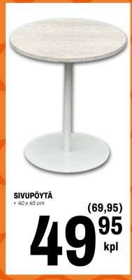 Sivupöytä