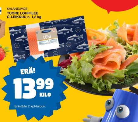 KALANEUVOS TUORE LOHIFILEE C-LEIKKUU