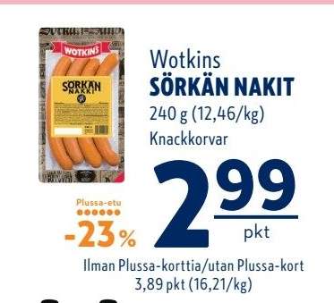 Wotkins SÖRKÄN NAKIT