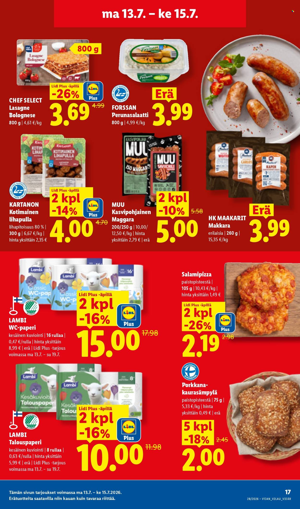 Lidl tarjoukset - 09.07.2026 - 15.07.2026. Sivu 23