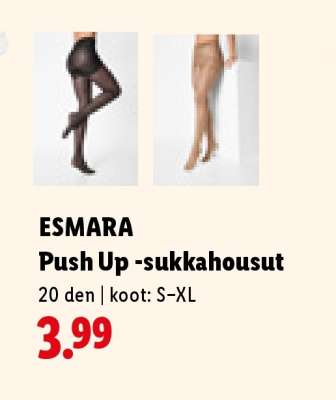 ESMARA Push Up -sukkahousut