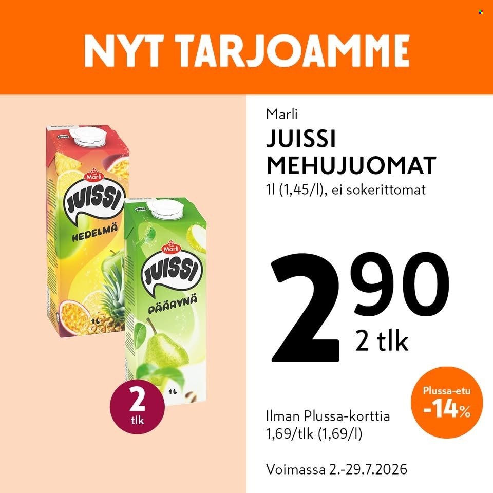K-market tarjoukset - 02.07.2026 - 29.07.2026. Sivu 7