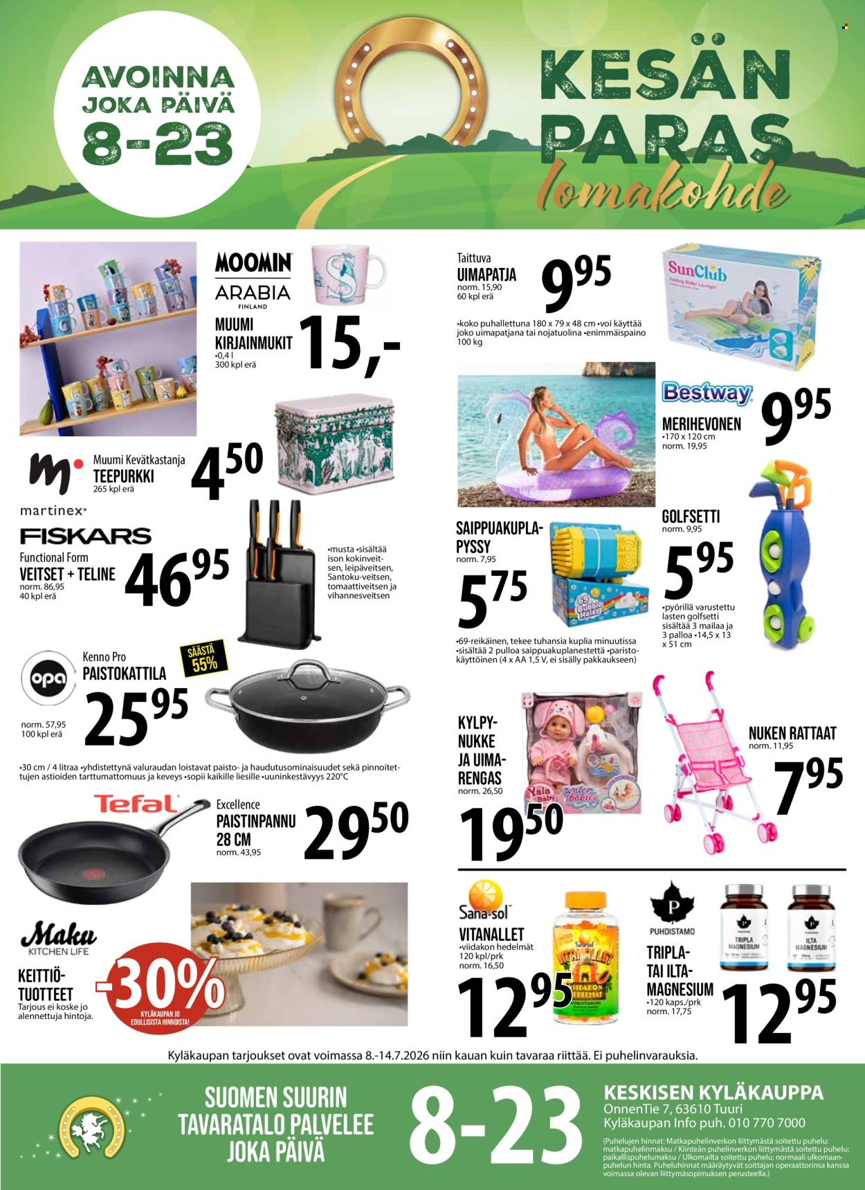 Tuuri tarjoukset - 08.07.2026 - 14.07.2026. Sivu 1