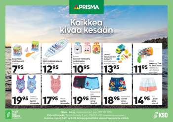 Prisma tarjoukset  - 08.07.2026 - 12.07.2026.