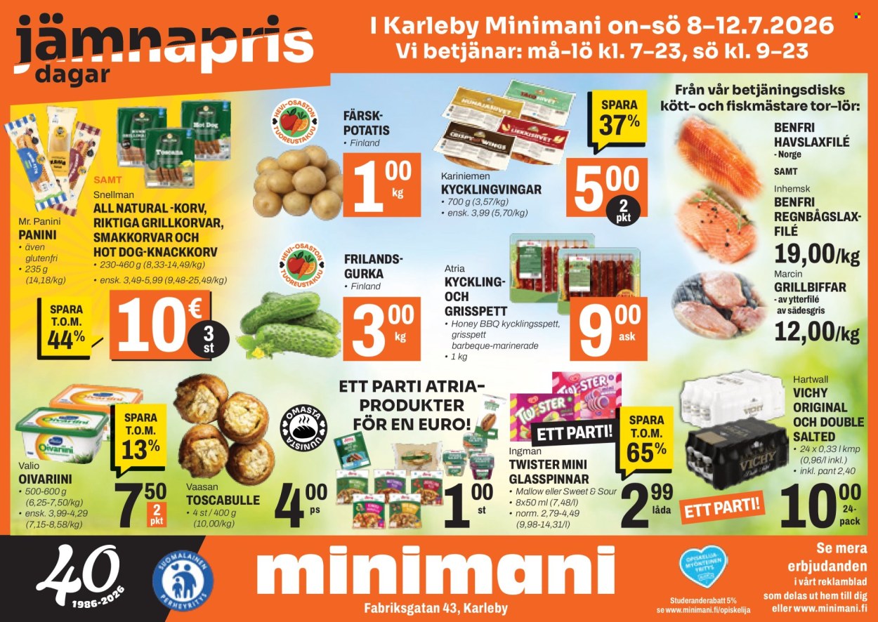 Minimani tarjoukset - 08.07.2026 - 12.07.2026. Sivu 2