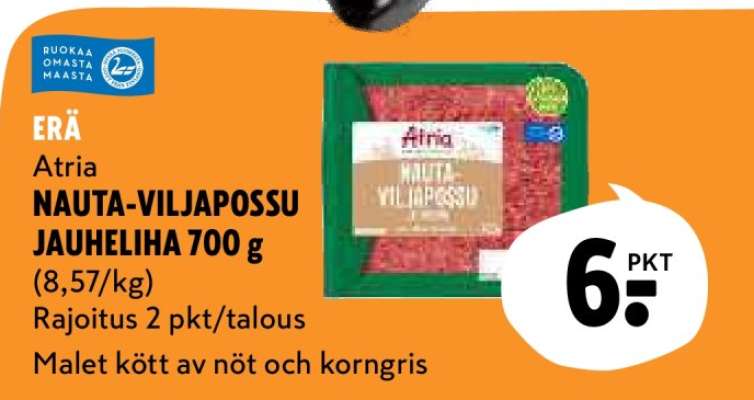 ATRIA NAUTA-VILJAPOSSU JAUHELIHA 700 g