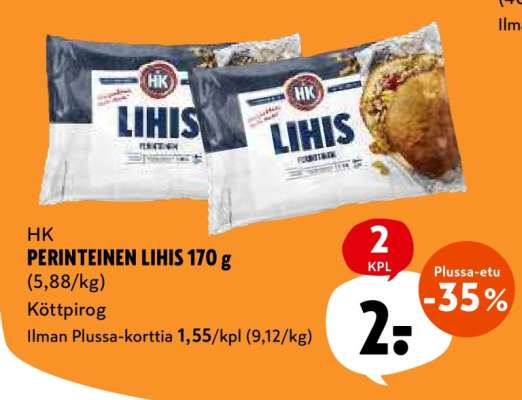 HK PERINTEINEN LIHIS 170 g