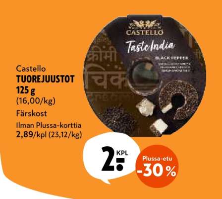 Castello TUOREJUUSTOT 125 g