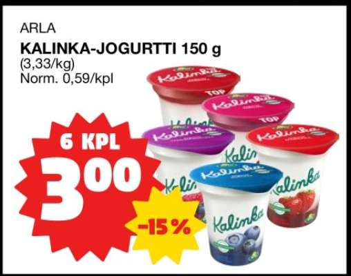 ARLA KALINKA-JOGURTTI 150 g