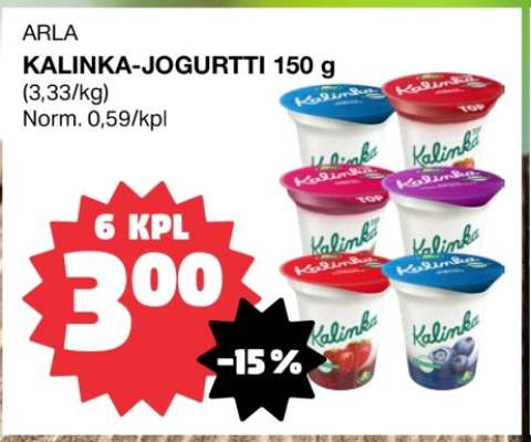 ARLA KALINKA-JOGURTTI 150 g