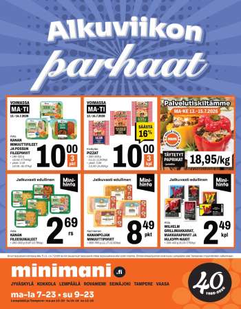 thumbnail - Minimani tarjoukset - Minimanin lehti-ilmoitukset ja mainoslehti